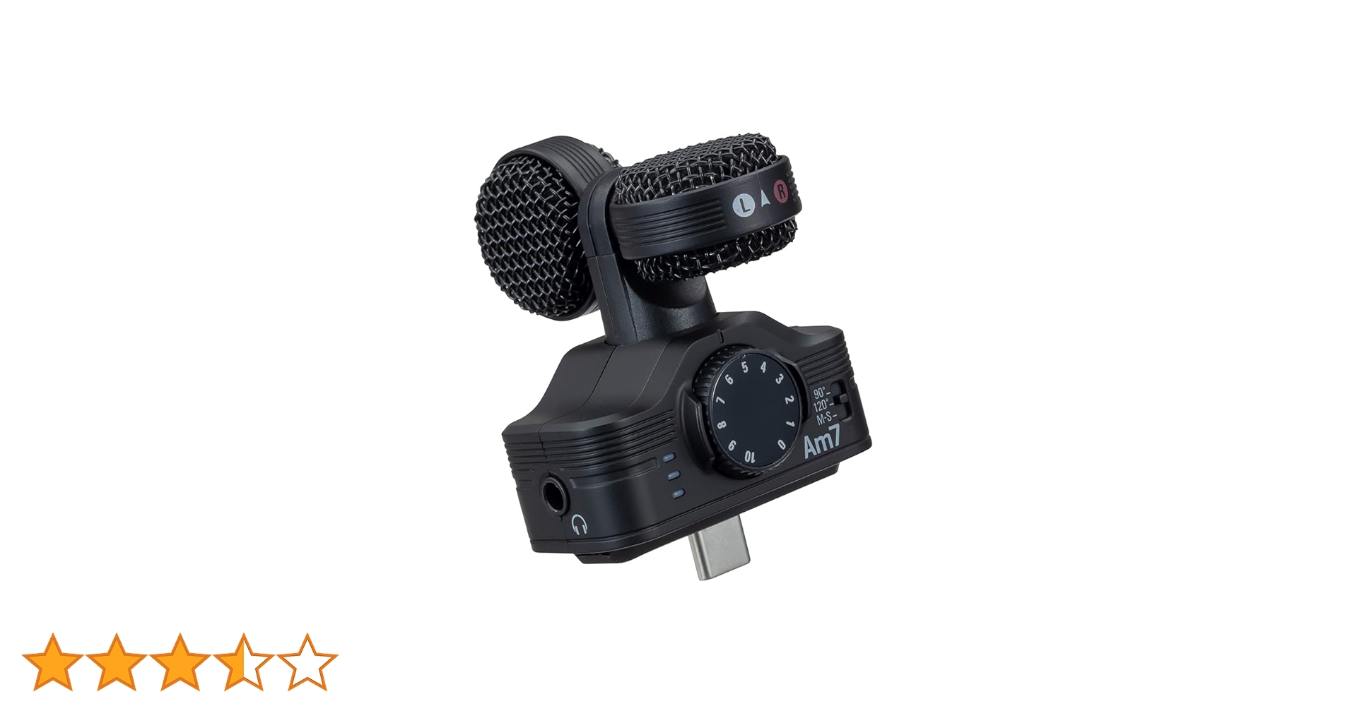 ZOOM Am7 Androidデバイス用Mid-Sideステレオマイク Am7 Android Microphone | Buy Now | ZOOM